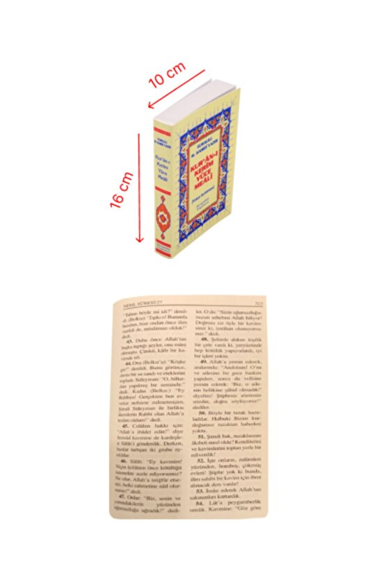 Büyük Islam Ilmihali Şamua Kağıt-benim Namaz Hocam-kuran-ı Kerimin Yüce Meali 3lü Set Çanta Boy