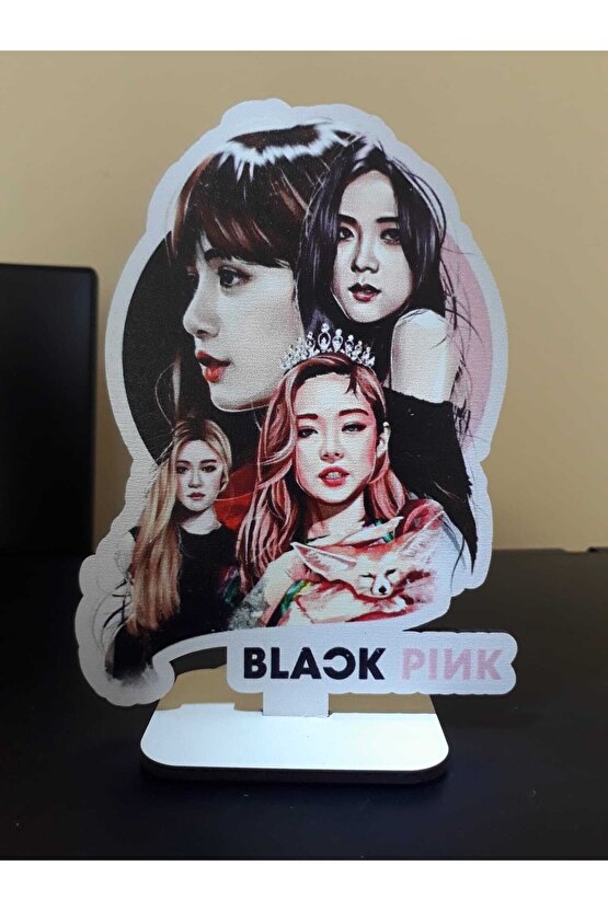 Blackpink Masaüstü Ahşap Biblo