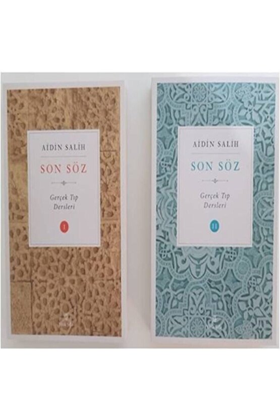 Aidin Salih Son Söz Cilt 1 Ve 2 Gerçek Tıp Dersleri (Yeni Baskı)