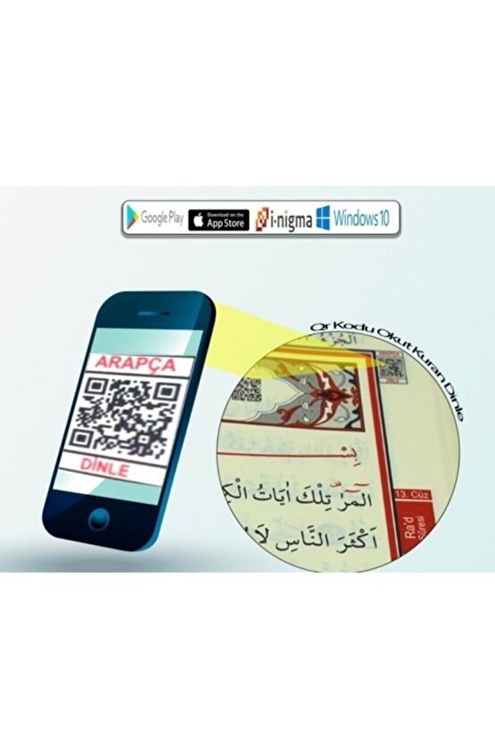 Haktan Yayınları Orta Boy 1 Sayfada 3 Özellikli Kuran-ı Kerim 16*24 Cm