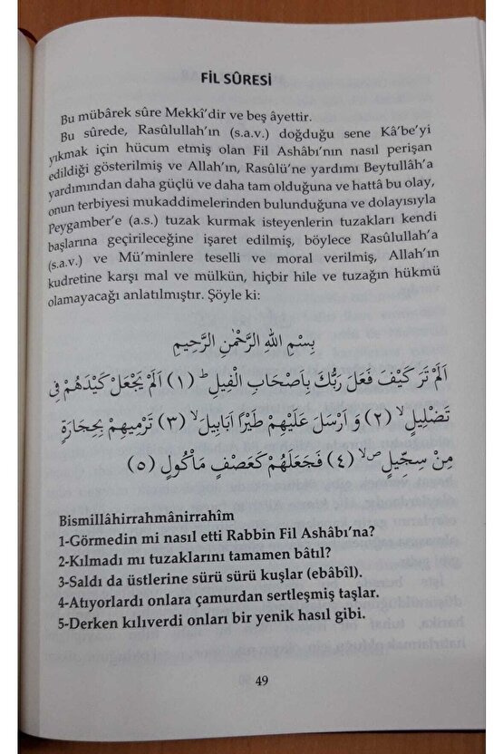 Hak Dini Kuran Dilinden Namaz Sureleri (meal-tefsir)