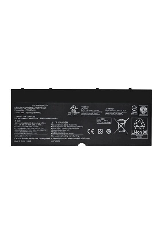 Fujitsu LifeBook U745, FPCBP425 Notebook Bataryası