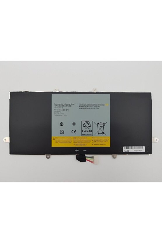 Lenovo Yoga 11, Yoga 11s, L11M4P13 Notebook Bataryası, Laptop Pili  RLL-092