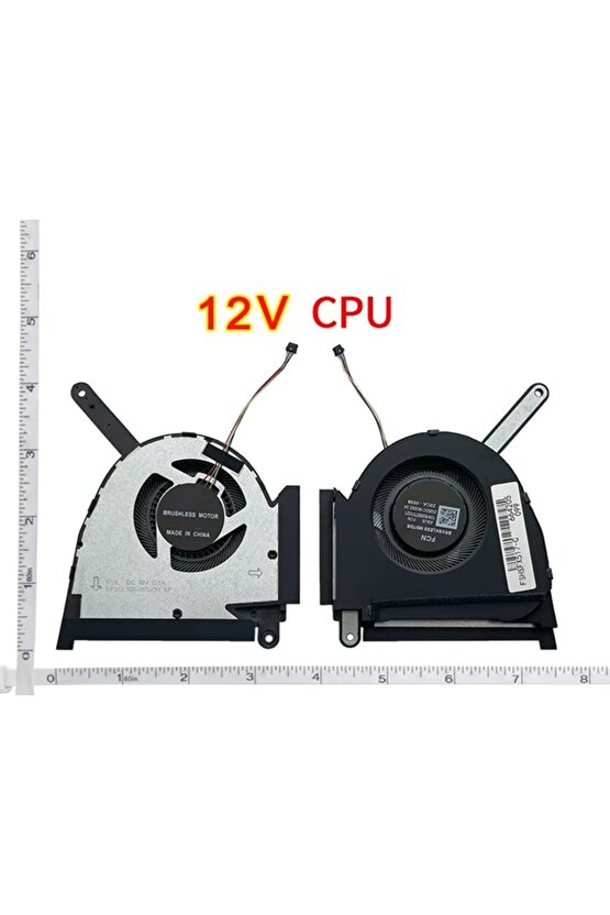 Asus TUF Dash F15 FX517Z Serisi Notebook Cpu Fanı  Ver.2 L - 12V