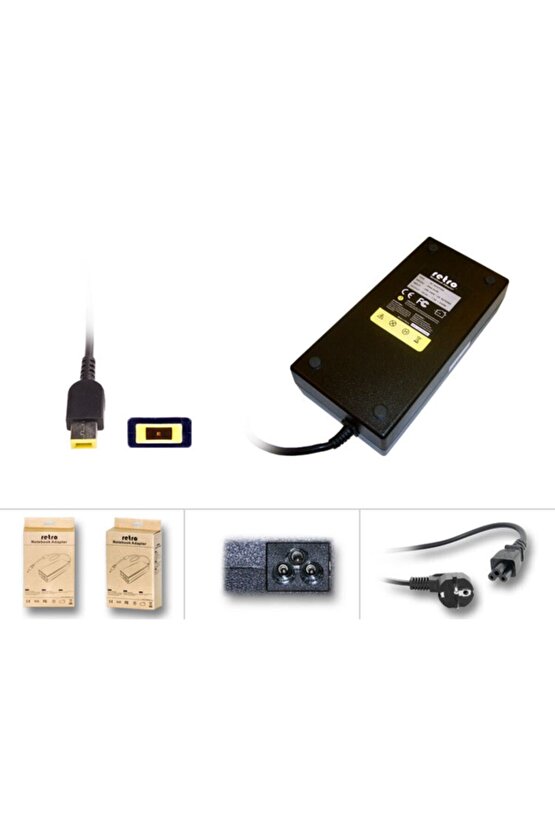 Lenovo uyumlu 83GS007WTRA36 Adaptör, Şarj Aleti Cihazı 170W