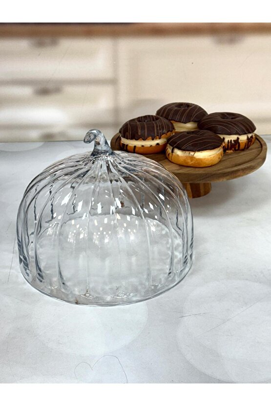 TERRY AKASYA STANDLI CAM KEK FANUSU 31 CM TKEBT TEK RENK