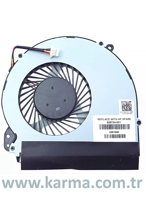 Hp 17-bs025ds, 17-bs026ds, 17-bs027cy uyumlu Notebook Cpu Fanı