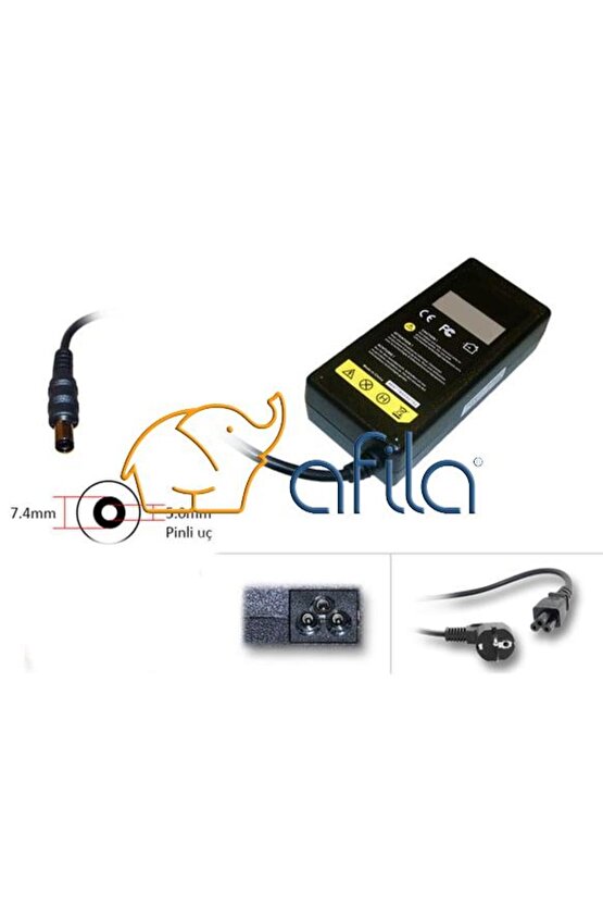 Hp 19V 4.74A 90W (7.4*5.0mm) Notebook Adaptörü, Şarj Çihazı 709986-002 ( Üretici)