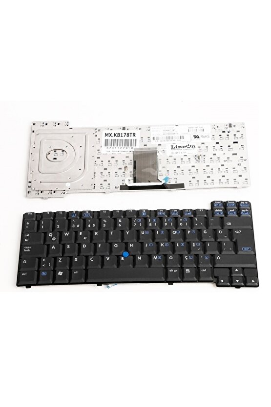 Hp Compaq Nx7300, Nx7400 Serisi Notebook Klavyesi, Laptop tuş Takımı (Siyah TR)