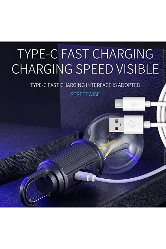 Taşına Bilir Kamp Lambası Çadır İçin İlk Yardım İçin Retro Led Işık  4 Aydınlatma Modlu