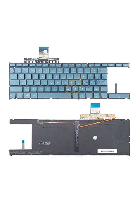 9Z.NGQBU.001 NSK-001 Notebook Klavyesi (Siyah TR) ışıklı