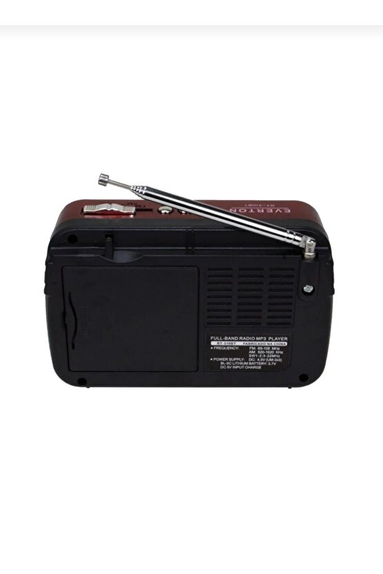 nostaljik Bluetooth lu müzik kutusu 3band radyo,usb,mp3 player