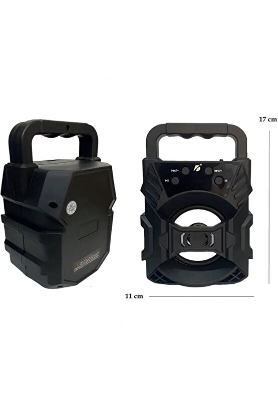 Dx-1057 Fm Radyolu Mini Taşınabilir Müzik Çalar Kutusu Bluetoothlu Ses Bombası