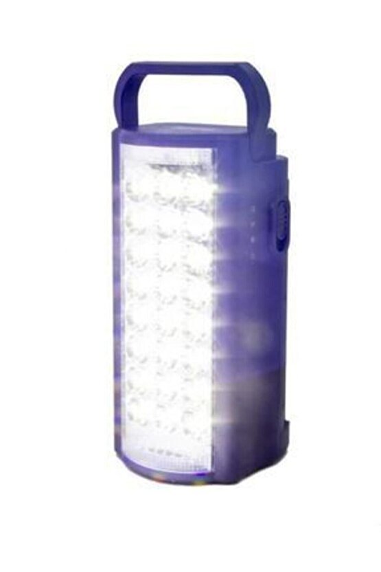 Almina Usb Şarj Çıkışlı 24 Ledli 80 Saat Yanan Led Işıldak Telefon Şarj Eden Işıldak