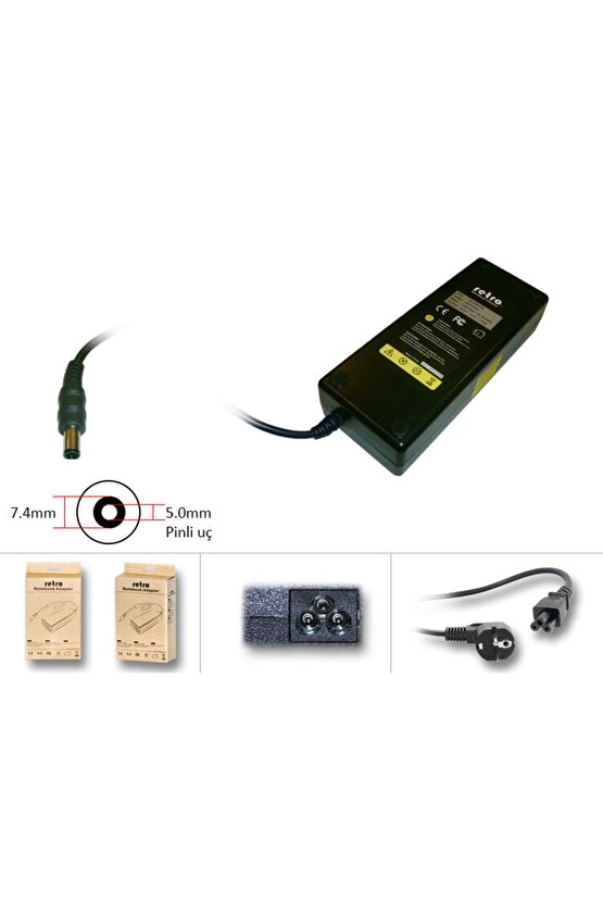 Casper Excalibur G770.1245-DFL0X-B Notebook uyumlu 120W Adaptör, Şarj Aleti Cihazı