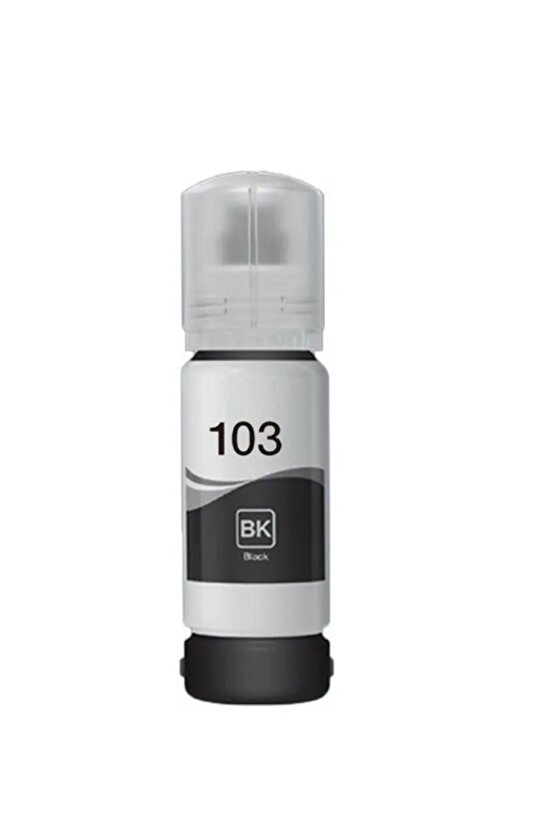 T103 Uyumlu SİYAH ŞİŞELİ MÜREKKEP (70 ml )