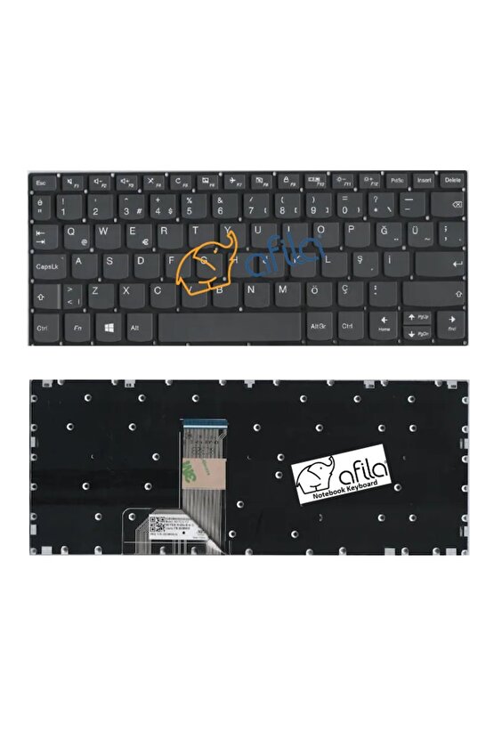 Lenovo ideaPad Yoga 330-11IGM, 81A6 Notebook Klavyesi - Siyah - TR