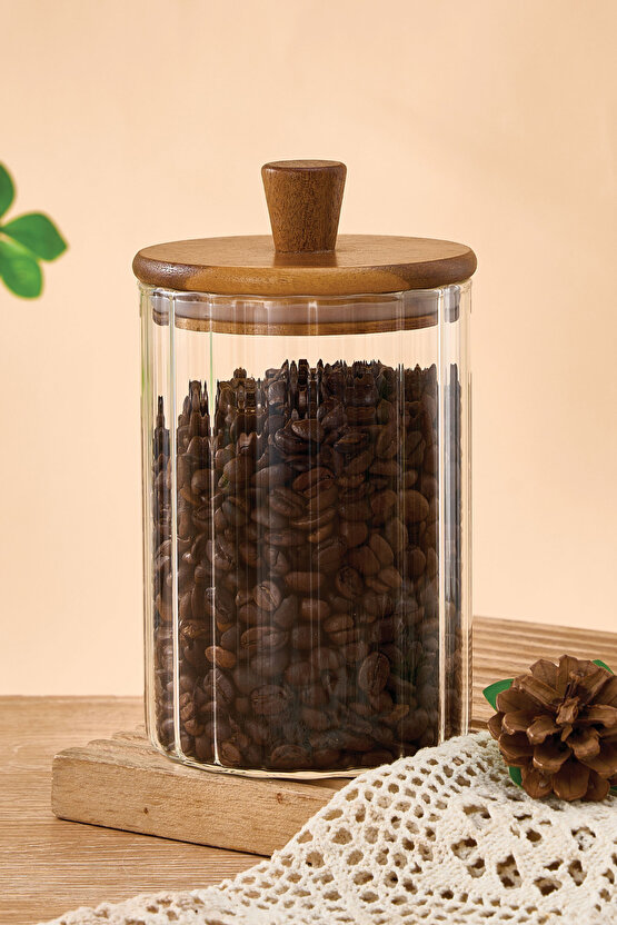 860 ml Akasya Kapaklı Cam Kavanoz Saklama Kabı Pinterest Tasarım Erzak Bakliyat Kabı