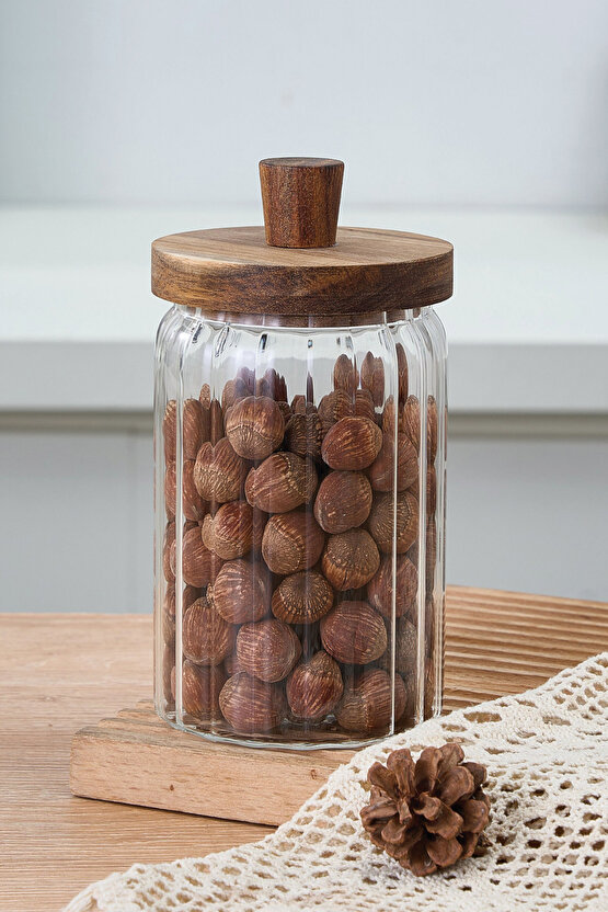 700 ml Akasya Kapaklı Cam Kavanoz Saklama Kabı Pinterest Tasarım Erzak Bakliyat Kabı