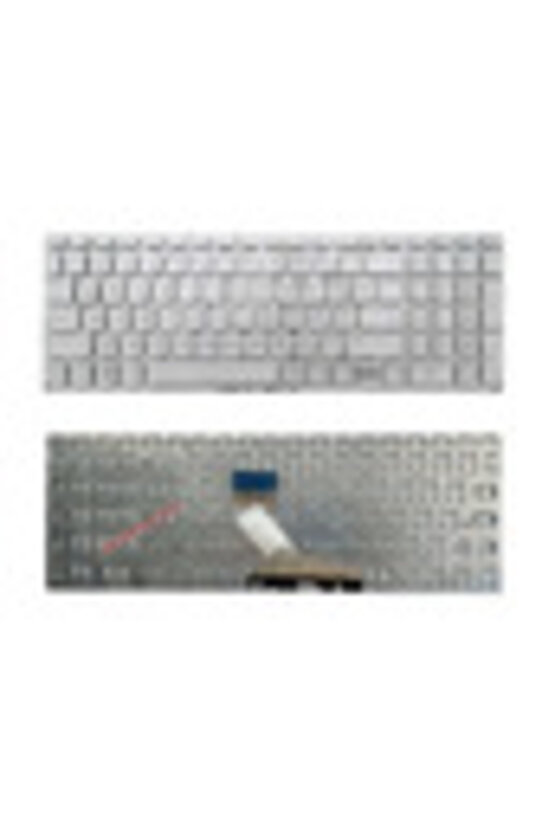 Hp Envy X360 15-cn 15m-cn 15t-cn uyumlu Klavye, Tuş Takımı (Silver, Gri TR)