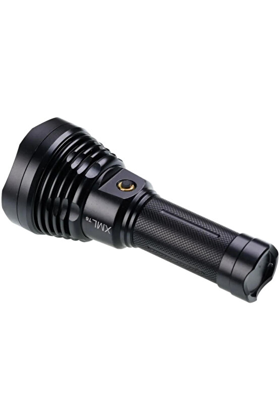 15w Led li Yağmur Suyu Geçirmez Şarjlı Ve Pilli Profesyonel Avcı El Feneri Hs-44