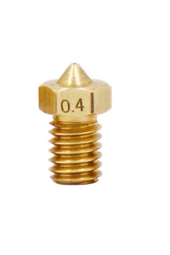 Mk8 3d Yazıcı Extruder Nozzle 0.4 Mm Creality Ender Uyumlu 1,75mm Filament