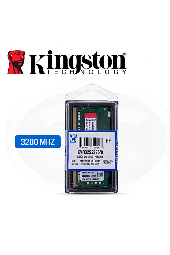 Hp 15s-eq0007nt (3h924ea) Notebook Uyumlu 8 GB Ddr4 Ram Bellek