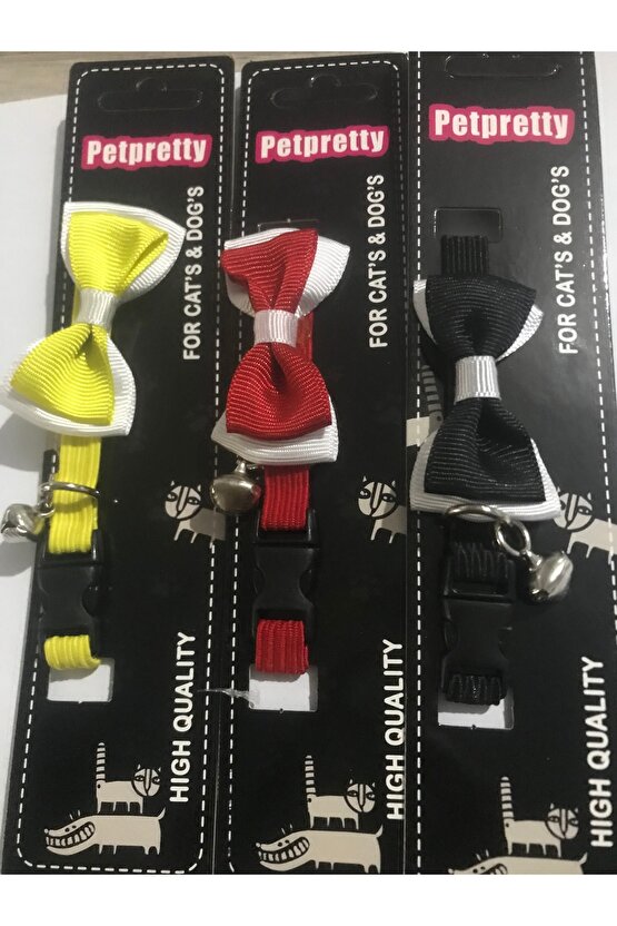 LASTİKLİ FİYONKLU KEDİ TASMASI