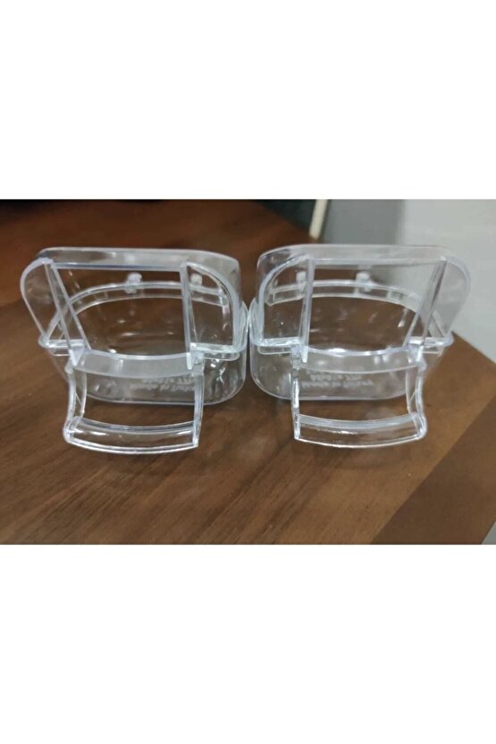 Muhabbet kanarya papağan için kristal yemlik