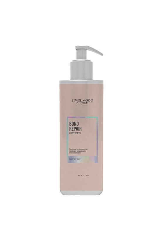 Bond Repair Restorative Aşırı Yıpranmış Saçlar Için Onarıcı Saç Kremi 400 ml Level Mod