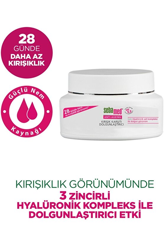 Kırışıklık Karşıtı Dolgunlaştırıcı Yüz Kremi 50 Ml