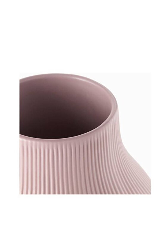Gradvıs Pembe Vazo 21 Cm Porselen