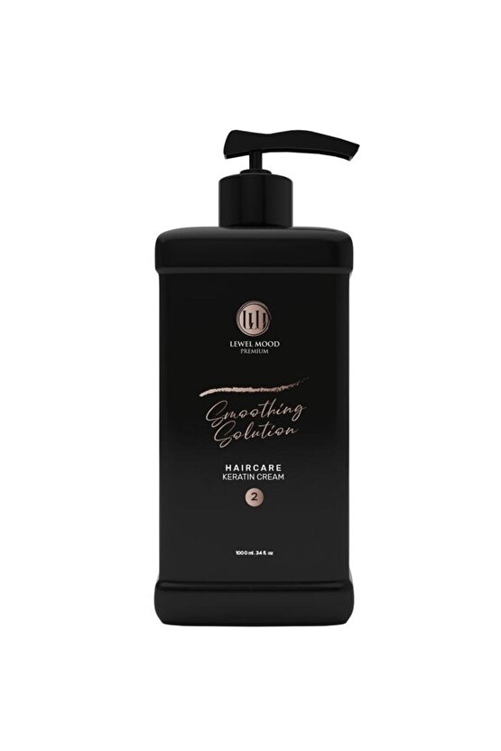 Düzleştirici Smoothing Solution Keratin Cream Bakım Clinix Detox Şampuan 1000ml 2 li Set