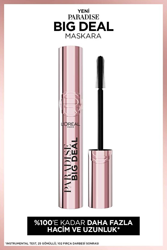 Paradise Big Deal Maskara - Siyah İkili Set