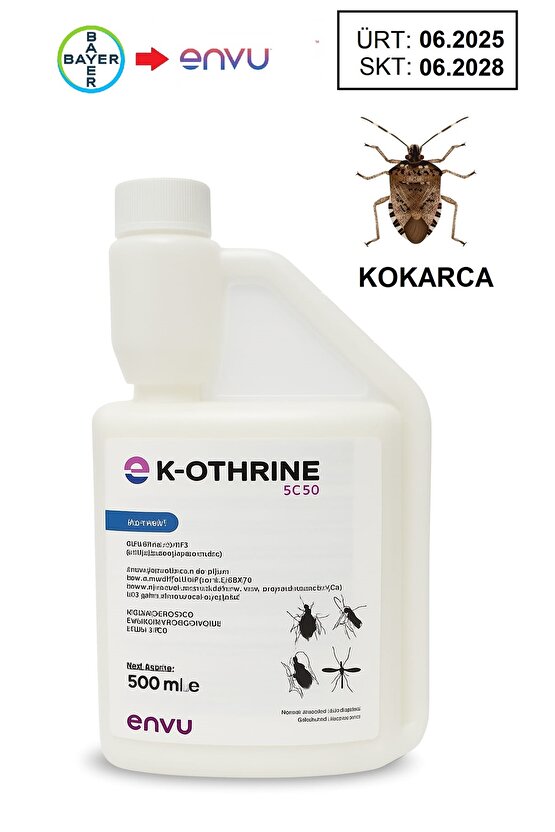 Kokarca Ilacı K-othrine Sc 50 500 Ml( Skt 06.2028 )