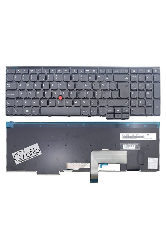 Lenovo ThinkPad Edge E531 E540 L560 W540 Klavyesi, Siyah TR  KL841