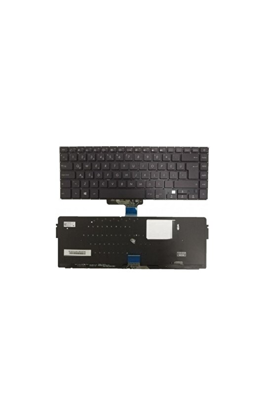 Asus S510UQ-BQ262T S510UQ-BQ263T Klavyesi (Siyah TR) Işıklı