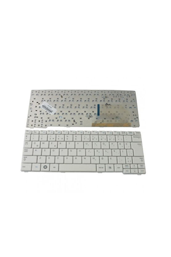 Samsung N145 N148 N150 N130 Notebook Klavyesi - Beyaz - TR