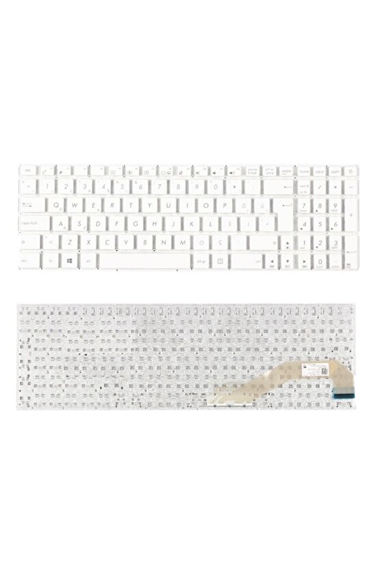 Asus X540LJ-XX065D, X540LJ-XX097T Klavyesi - Beyaz - TR
