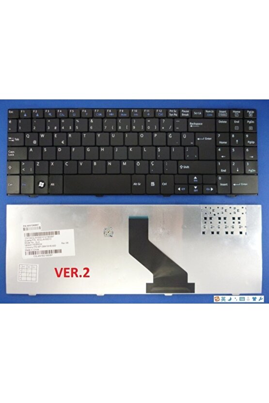 LG MP-03756TQ-920 Notebook Klavyesi - Siyah - TR- Ver.2