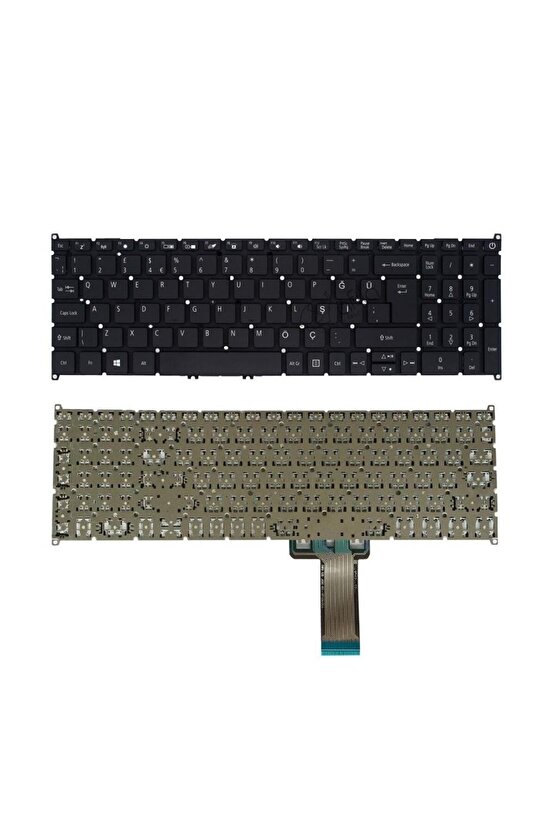 Acer Aspire 3 A315-34-C7LB Notebook Klavyesi (Siyah TR) Ver.2