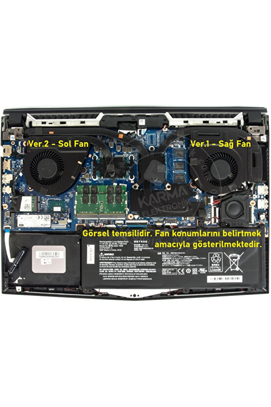 Casper Excalibur G780.1075-B560F Notebook Fan, Ver.2 (Sol Fan)