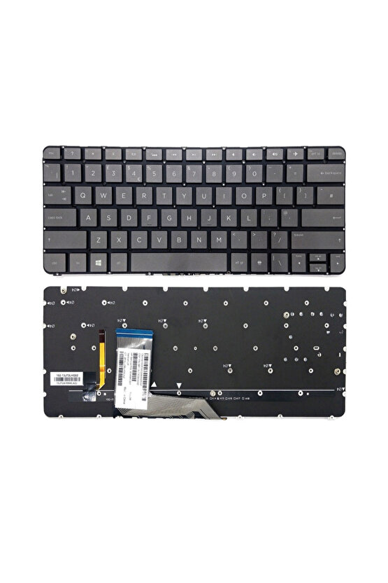 Hp Spectre X360 13-4101NT (P5P85EA) Uyumlu Notebook Klavyesi  Siyah - TR