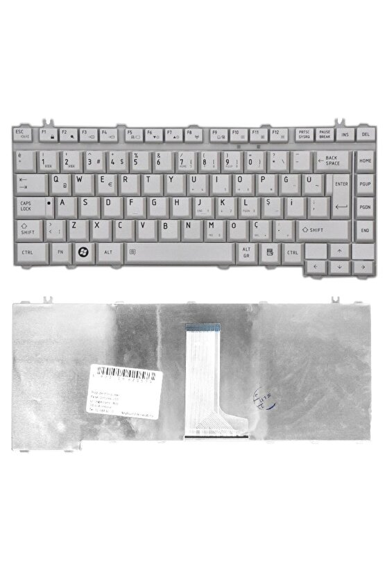 Toshiba Satellite Pro L450D Klavye (Gri TR)Uyumlu