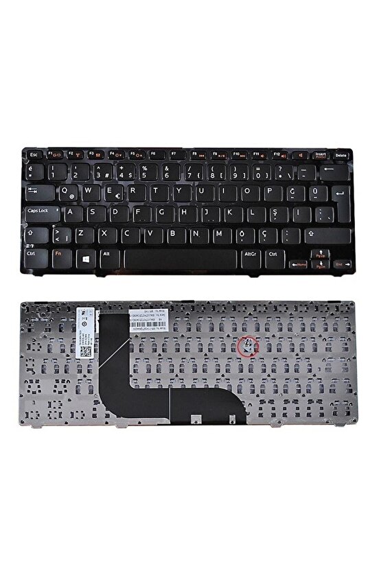 Dell MP-11K56TQ6442, MP-11K56TQ6442W Klavye  Siyah TRUyumlu