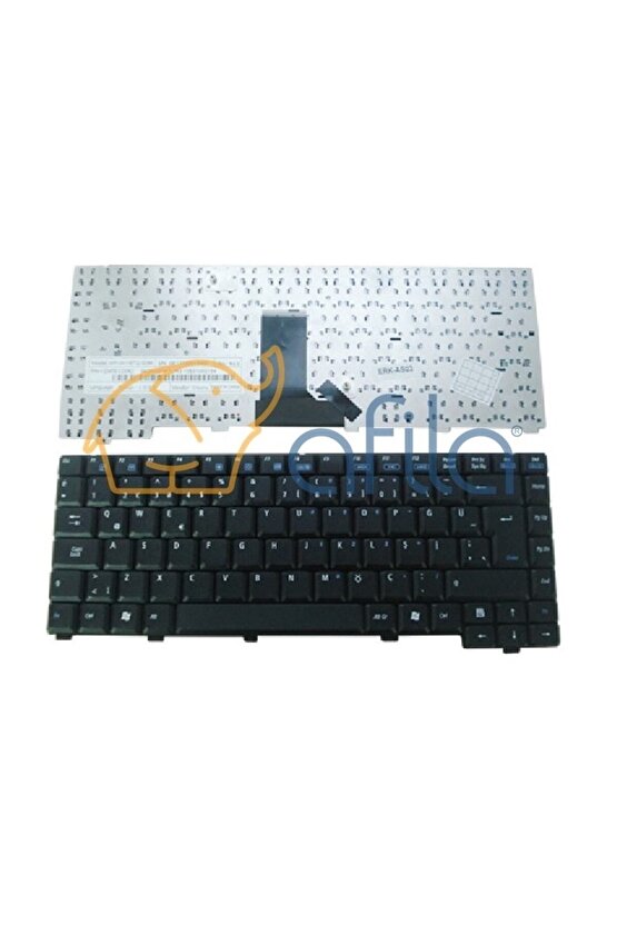 Asus A3 A3000, A3000G, A3000L, A3000N, A3000V Klavye Siyah TR
