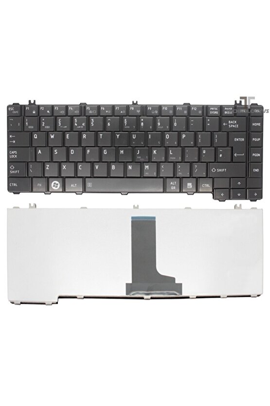 Toshiba C645D-SP4007L C645D-SP4010M Notebook Klavyesi Siyah - TR