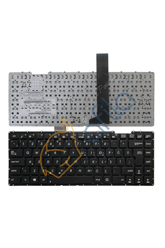 Asus X450C X450E X450J X450L X450M X450V X450VB X450VC K450V Y481C Y481L X452E Klavye Siyah TR