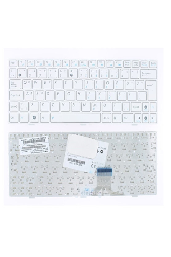 ASUS EEE PC 904hd 904hg 905 1000HAE Notebook Klavyesi Beyaz TR  Ver.2
