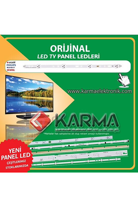 LC420DUE FG P2, 42LB620V, 6916L-1710A, 6916L-1956a, 6916L-1957A, 42LB585V-620V TV LED ÇUBUK ( B )